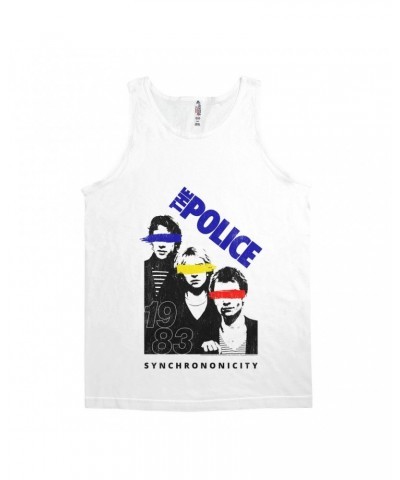 The Police Unisex Tank Top | The Trio 1983 Concert Shirt $11.23 Shirts