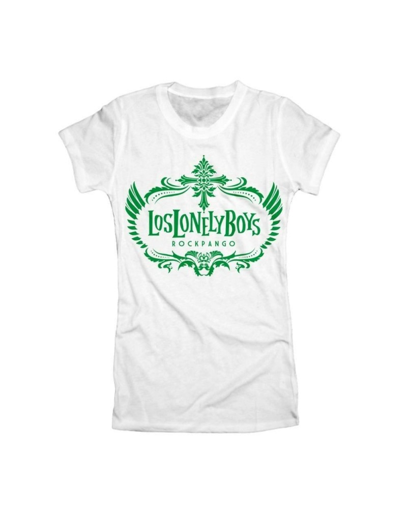 Los Lonely Boys “Rockpango Crest” Women's T-Shirt $14.70 Shirts