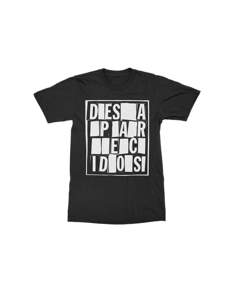 Desaparecidos Women's Block Letters T-Shirt - Black $5.85 Shirts