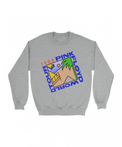 Pink Floyd Sweatshirt | '88 World Tour Sweatshirt $13.28 Sweatshirts