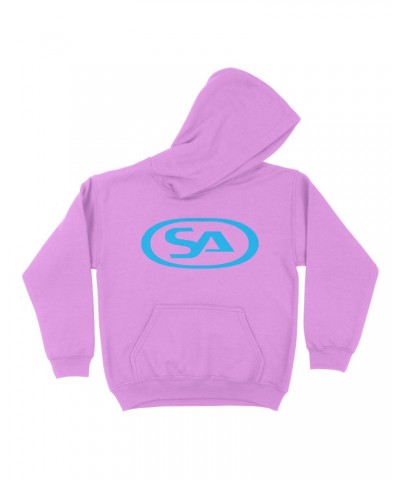 Skunk Anansie Kids SA Logo - Hoodie (Pink/Blue) $13.74 Sweatshirts