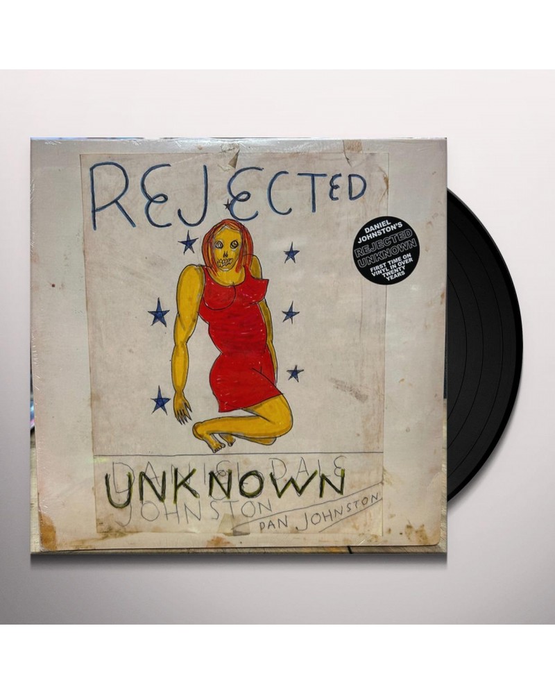 Daniel Johnston REJECTED UNKNOWN (2LP) Vinyl Record $14.95 Vinyl
