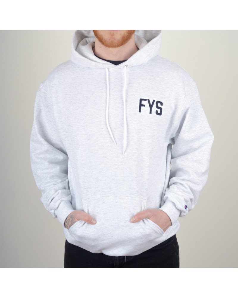 Four Year Strong Embroidered Logo Hoodie (Ash Gray) $24.20 Sweatshirts