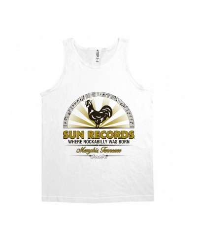 Sun Records Unisex Tank Top | Ombre Logo Emblem Shirt $7.98 Shirts