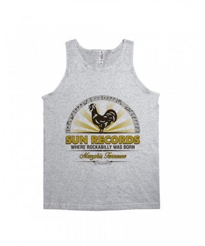 Sun Records Unisex Tank Top | Ombre Logo Emblem Shirt $7.98 Shirts