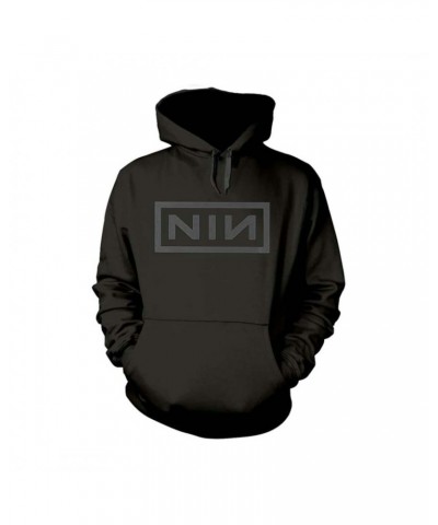 Nine Inch Nails Hoodie - Classic Grey Logo $30.89 Sweatshirts