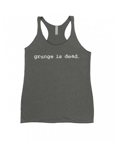 Nirvana Ladies' Tank Top | Grunge Is Dead Worn By Kurt Cobain Shirt $14.19 Shirts