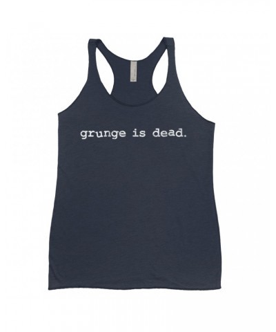 Nirvana Ladies' Tank Top | Grunge Is Dead Worn By Kurt Cobain Shirt $14.19 Shirts