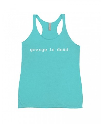 Nirvana Ladies' Tank Top | Grunge Is Dead Worn By Kurt Cobain Shirt $14.19 Shirts