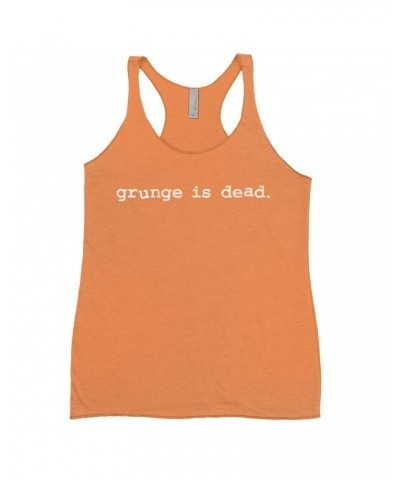 Nirvana Ladies' Tank Top | Grunge Is Dead Worn By Kurt Cobain Shirt $14.19 Shirts