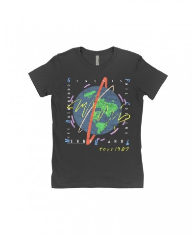 Genesis Ladies' Boyfriend T-Shirt | World Tour 1987 Shirt $11.48 Shirts