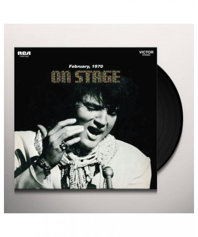Elvis Presley On Stage: February 1970 Vinyl Record $11.52 Vinyl