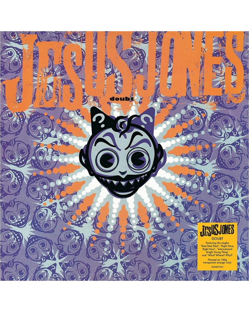 Jesus Jones Doubt Vinyl Record $5.77 Vinyl