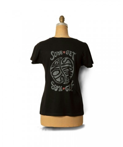 Neil Young Soft Organic Vintage Co-Pilot Women's Black T-Shirt $16.52 Shirts