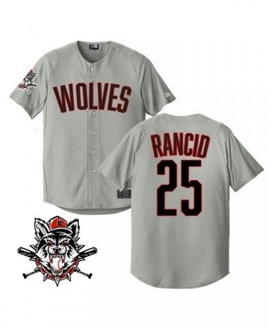 Rancid Wolves Limited-Edition Baseball Jersey (Grey) $45.13 Shirts