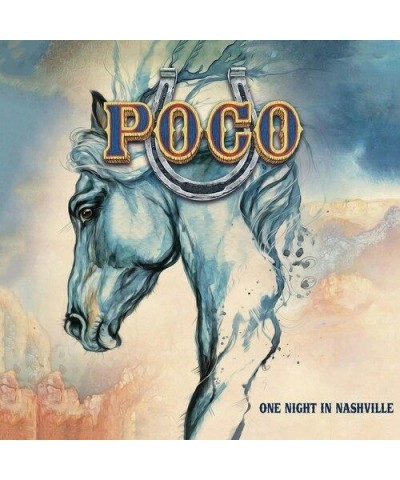 Poco ONE NIGHT IN NASHVILLE (TRANSPARENT BLUE) Vinyl Record $10.12 Vinyl