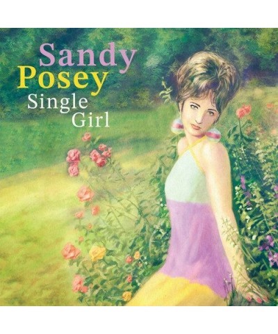 Sandy Posey SINGLE GIRL - PINK Vinyl Record $4.13 Vinyl