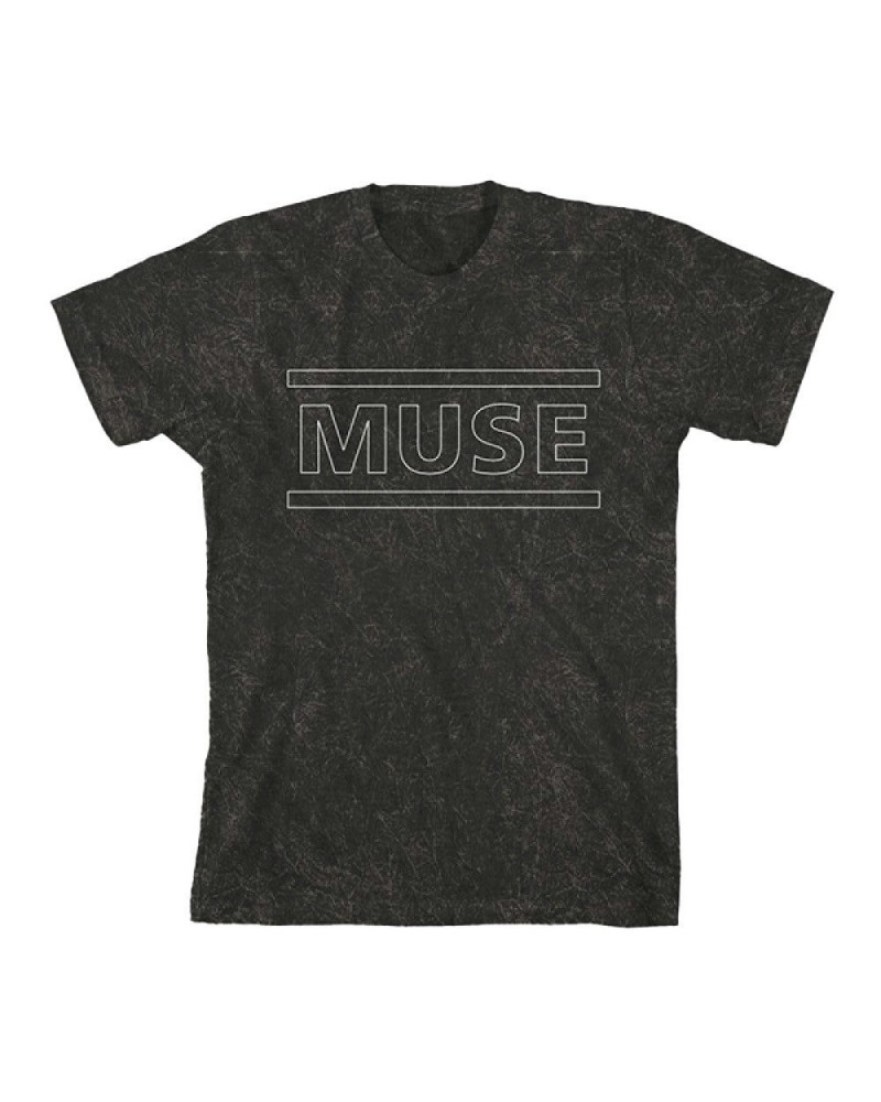 Muse Bleached Out Logo T-Shirt $11.32 Shirts