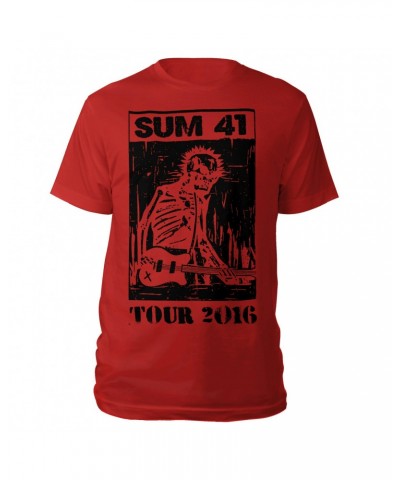 Sum 41 Punk Skeleton Tee $13.67 Shirts