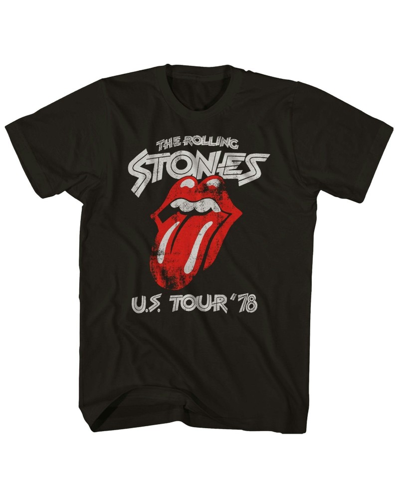 The Rolling Stones T-Shirt | Official Tongue Logo '78 Tour Shirt (Reissue) $5.63 Shirts