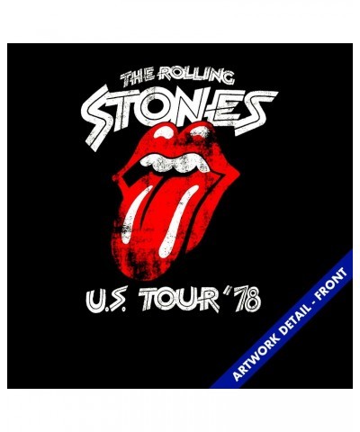 The Rolling Stones T-Shirt | Official Tongue Logo '78 Tour Shirt (Reissue) $5.63 Shirts