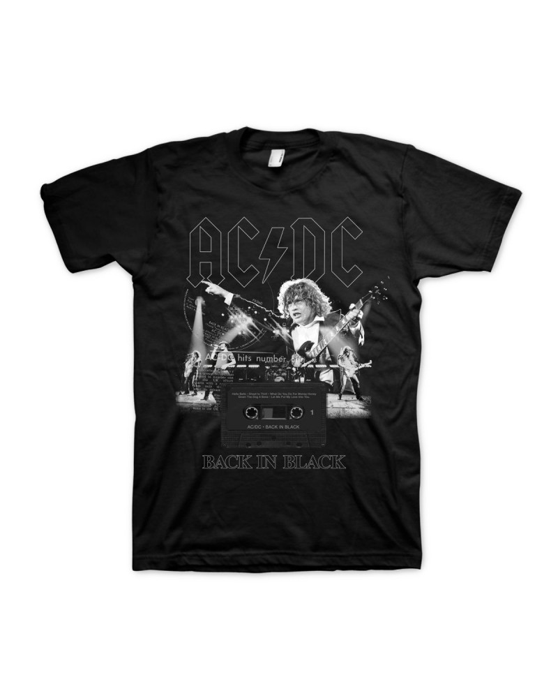 AC/DC Back in Black Record Store Day Exclusive Cassette Tee $7.50 Tapes