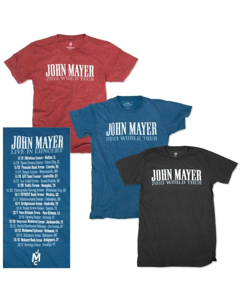 John Mayer 2013 World Tour T-shirt $1.75 Shirts