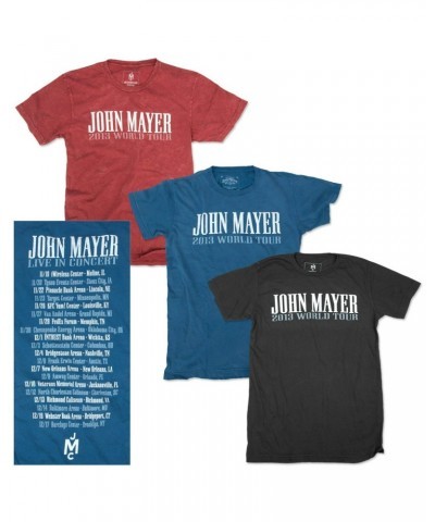 John Mayer 2013 World Tour T-shirt $1.75 Shirts