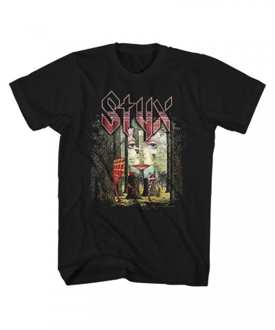 Styx T-Shirt | Grand Illusion Album Art Shirt $12.98 Shirts