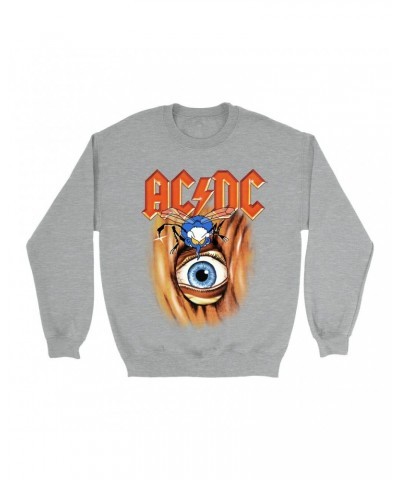 AC/DC Sweatshirt | Fly On The Wall Album Cover Image Sweatshirt $15.03 Sweatshirts