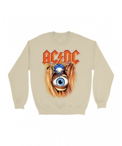 AC/DC Sweatshirt | Fly On The Wall Album Cover Image Sweatshirt $15.03 Sweatshirts