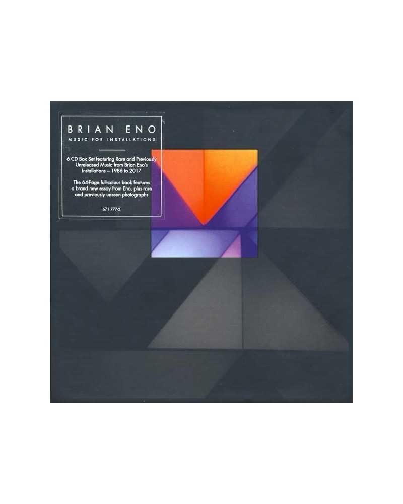 Brian Eno MUSIC FOR INSTALLATIONS CD $34.83 CD