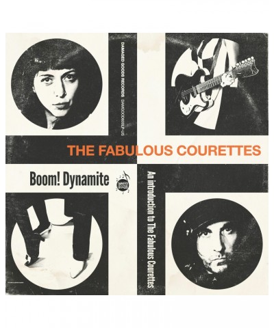 The Courettes Boom! Dynamite (Orange Vinyl) Vinyl Record $7.95 Vinyl
