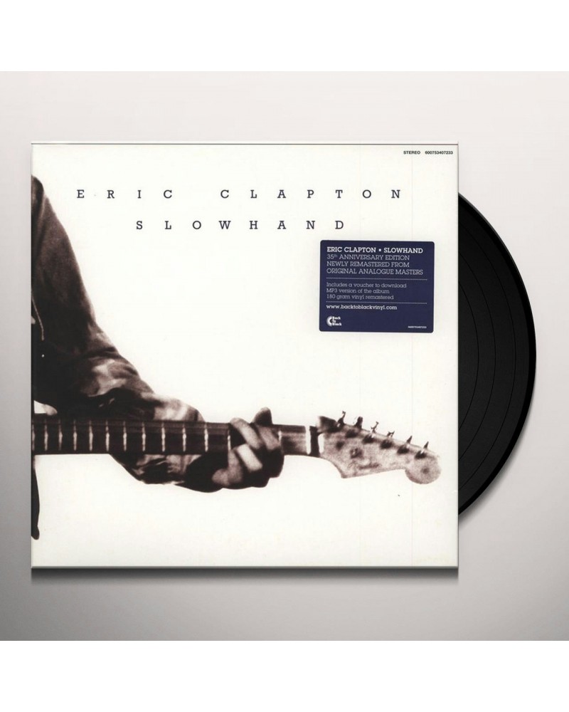 Eric Clapton Slowhand (35th Anniversary) Vinyl Record $10.81 Vinyl