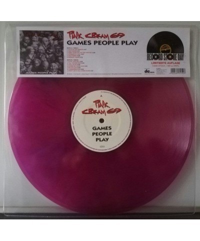 Pink Cream 69 GAMES PEOPLE PLAY (PINK VINYL) Vinyl Record $7.65 Vinyl