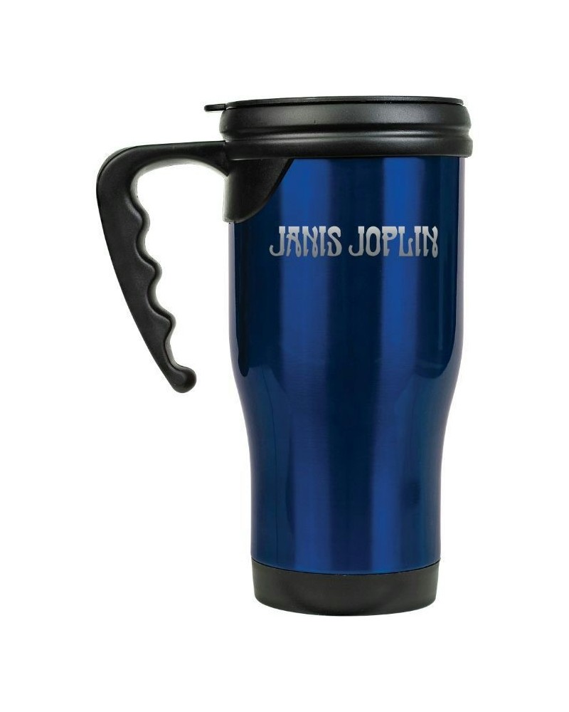 Janis Joplin Logo Travel Mug $6.13 Drinkware