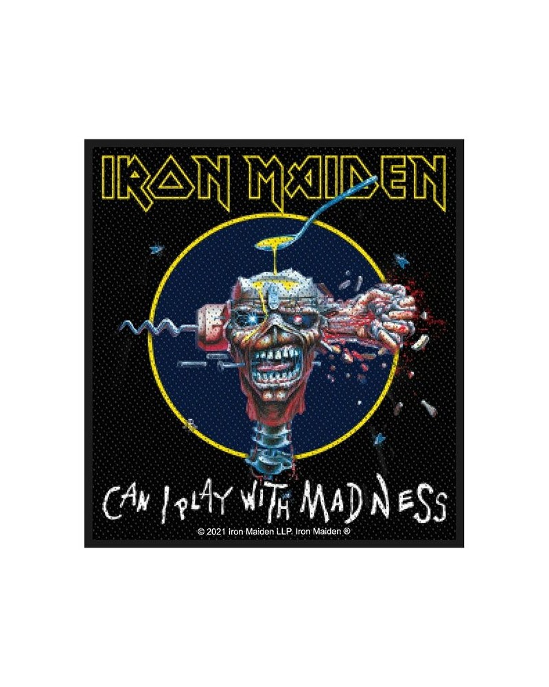 Iron Maiden Can I Play With Madness' Patch $4.19 Accessories