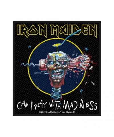 Iron Maiden Can I Play With Madness' Patch $4.19 Accessories