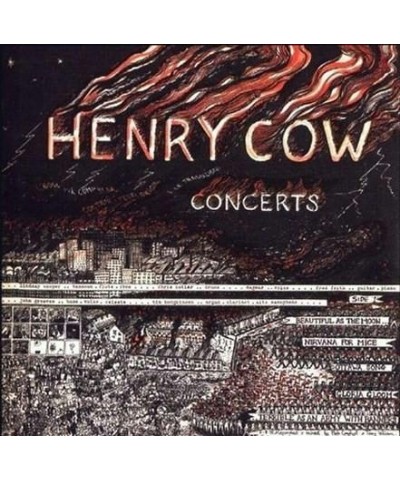 Henry Cow CONCERTS Vinyl Record $12.24 Vinyl