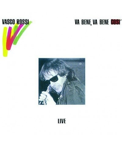 Vasco Rossi VA BENE VA BENE COSI Vinyl Record $17.32 Vinyl