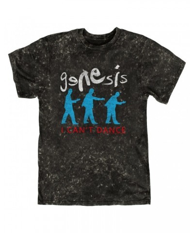 Genesis T-shirt | I Can't Dance Logo Distressed Mineral Wash Shirt $9.58 Shirts