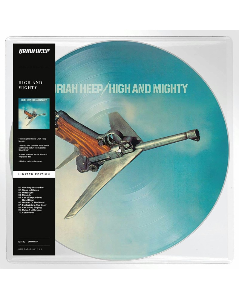 Uriah Heep High and Mighty Vinyl Record $12.90 Vinyl