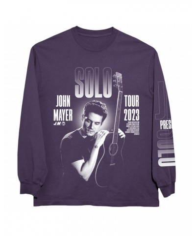 John Mayer Solo Tour Photo Long Sleeve Tee $22.10 Shirts