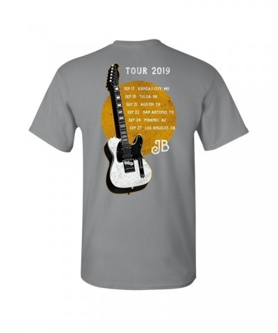 Jeff Beck Guitar Tee - Silver $12.90 Shirts