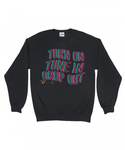 Woodstock Sweatshirt | Turn On Tune In Drop Out Sweatshirt $17.48 Sweatshirts