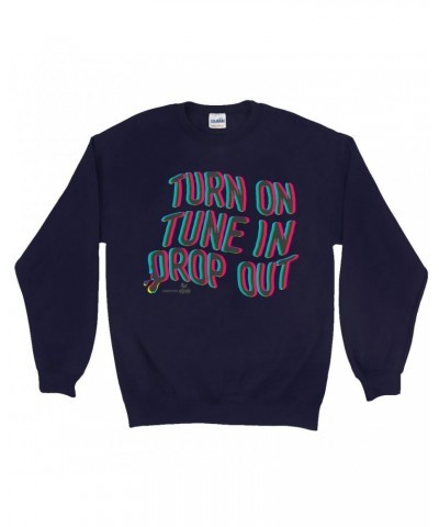 Woodstock Sweatshirt | Turn On Tune In Drop Out Sweatshirt $17.48 Sweatshirts