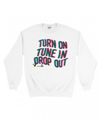 Woodstock Sweatshirt | Turn On Tune In Drop Out Sweatshirt $17.48 Sweatshirts