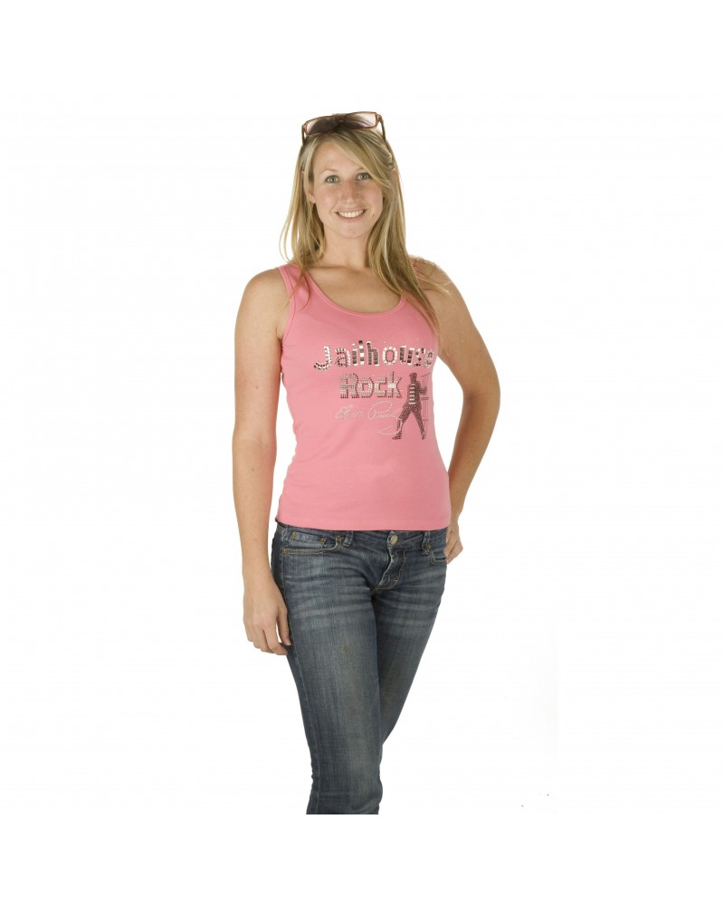 Elvis Presley Sparkling Jailhouse Rock Women?s Tank $24.80 Shirts