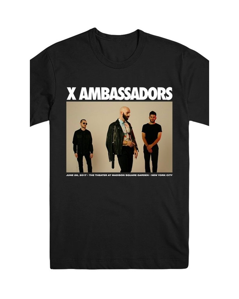 X Ambassadors MSG Limited Ed. Tee (Black) $12.00 Shirts