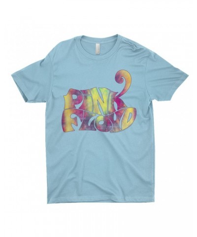 Pink Floyd T-Shirt | Tie Dye Groovy Logo Distressed Shirt $8.48 Shirts